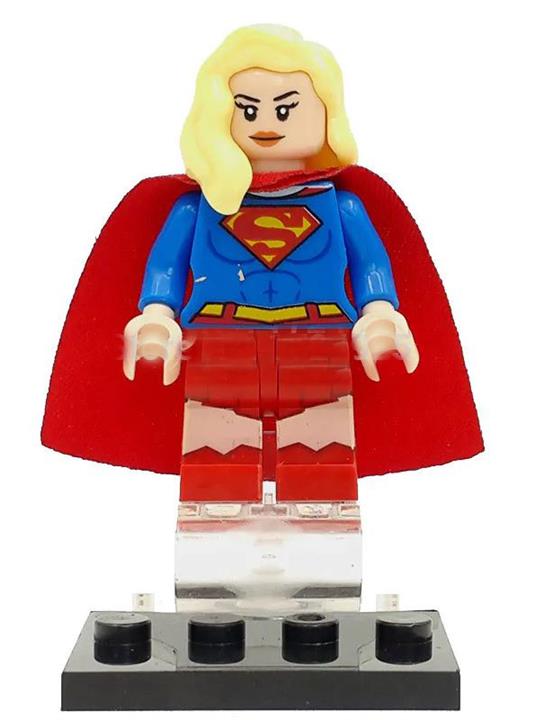 مینی فیگور لگویی «سوپر گرل سوپر جامپر» Decool Minifigures Lego Supergirl 0200